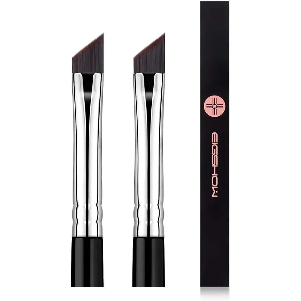 Eyeliner Brush Fine Angled - PRO Precision Eye Liner Makeup  Brush (E835 2piece)